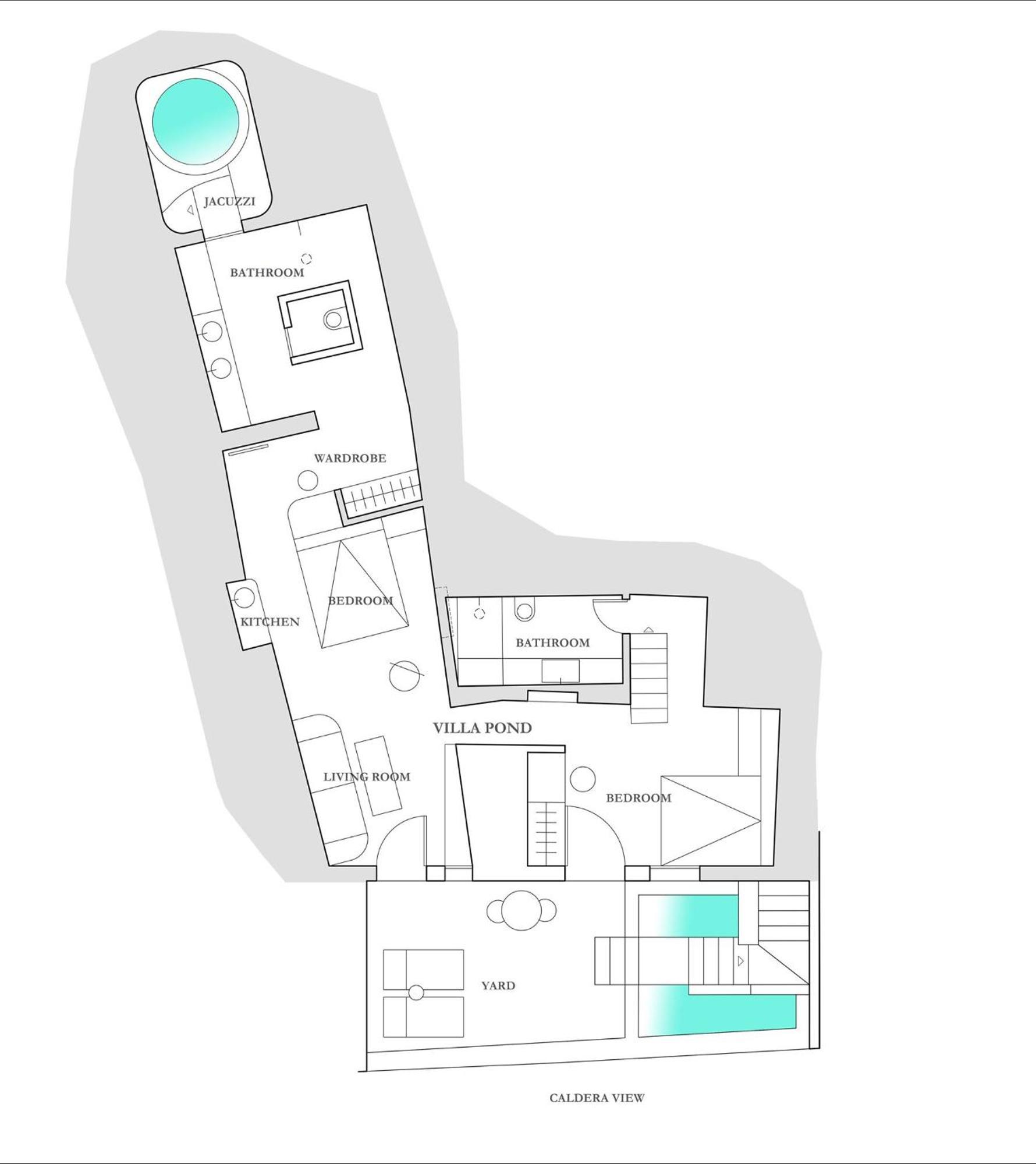 Olia Villas & Suites Imerovigli  Ruang foto
